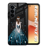 Queen Of Fashion Realme P4x 5G Glass Back Cover Online