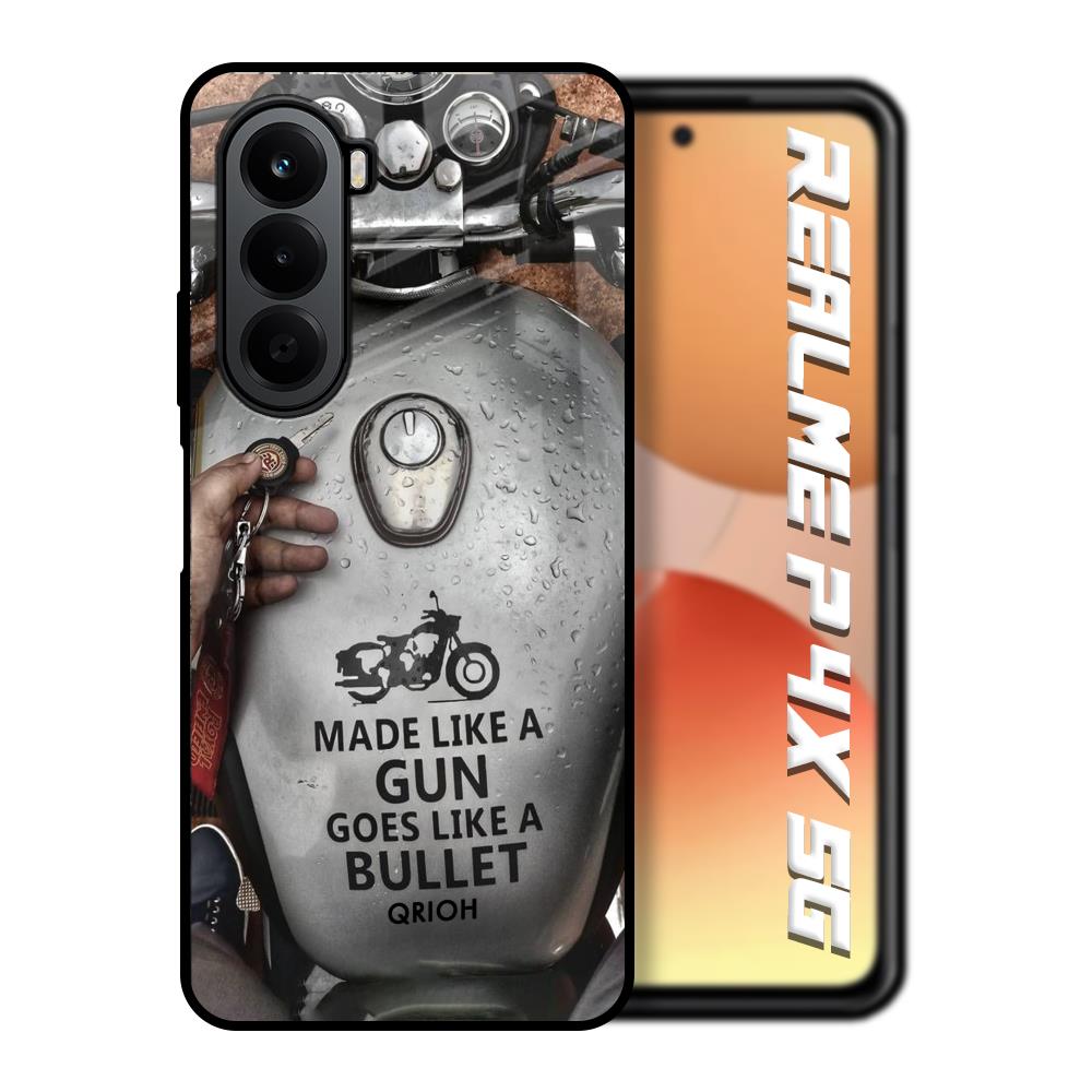 Royal Bike Realme P4x 5G Glass Back Cover Online