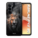 Devil Lion Realme P4x 5G Glass Back Cover Online