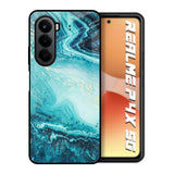 Sea Water Realme P4x 5G Glass Back Cover Online