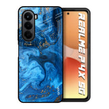 Gold Sprinkle Realme P4x 5G Glass Back Cover Online