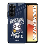Struggling Panda Realme P4x 5G Glass Back Cover Online