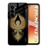 Mythical Phoenix Art Realme P4x 5G Glass Back Cover Online