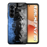 Dark Grunge Realme P4x 5G Glass Back Cover Online