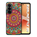 Elegant Mandala Realme P4x 5G Glass Back Cover Online