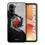 Japanese Art Realme P4x 5G Glass Back Cover Online