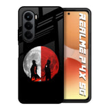 Anime Red Moon Realme P4x 5G Glass Back Cover Online