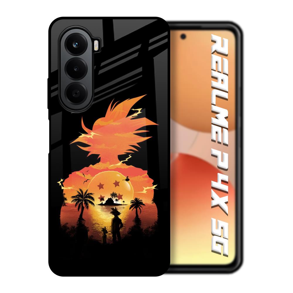 Japanese Paradise Realme P4x 5G Glass Back Cover Online