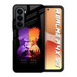 Minimalist Anime Realme P4x 5G Glass Back Cover Online
