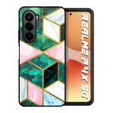 Seamless Green Marble Realme P4x 5G Glass Back Cover Online