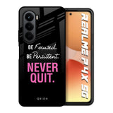 Be Focused Realme P4x 5G Glass Back Cover Online