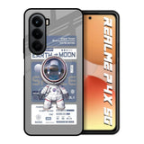 Space Flight Pass Realme P4x 5G Glass Back Cover Online
