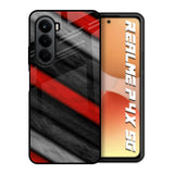 Soft Wooden Texture Realme P4x 5G Glass Back Cover Online