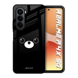 Cute Bear Realme P4x 5G Glass Back Cover Online