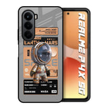 Space Ticket Realme P4x 5G Glass Back Cover Online