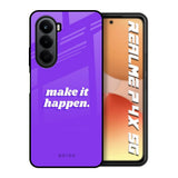 Make it Happen Realme P4x 5G Glass Back Cover Online
