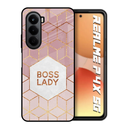 Boss Lady Realme P4x 5G Glass Back Cover Online