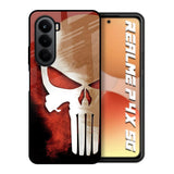 Red Skull Realme P4x 5G Glass Back Cover Online