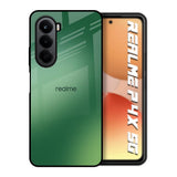Green Grunge Texture Realme P4x 5G Glass Back Cover Online