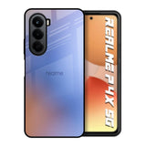 Blue Aura Realme P4x 5G Glass Back Cover Online