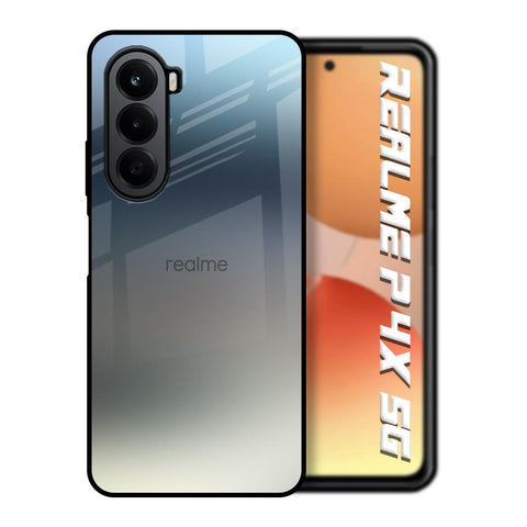 Tricolor Ombre Realme P4x 5G Glass Back Cover Online