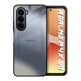 Space Grey Gradient Realme P4x 5G Glass Back Cover Online