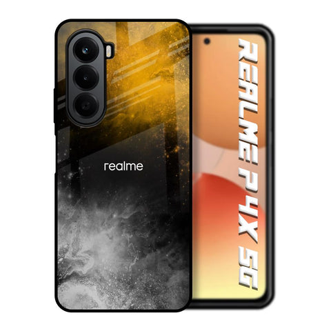 Gold Gradient Realme P4x 5G Glass Back Cover Online