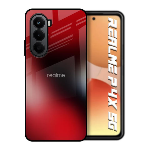 Red Garnet Realme P4x 5G Glass Back Cover Online