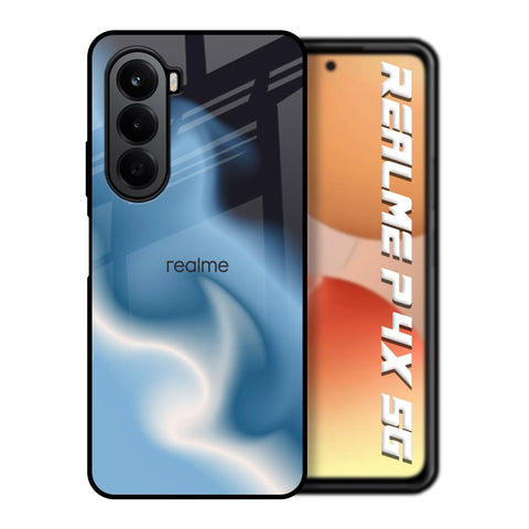 Blue Waves Realme P4x 5G Glass Back Cover Online