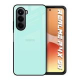 Teal Realme P4x 5G Glass Back Cover Online