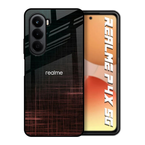 Wooden Mat Realme P4x 5G Glass Back Cover Online