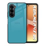 Oceanic Turquiose Realme P4x 5G Glass Back Cover Online
