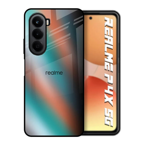 Melted Emerald Realme P4x 5G Glass Back Cover Online