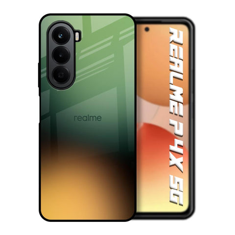Blurry Forest Realme P4x 5G Glass Back Cover Online