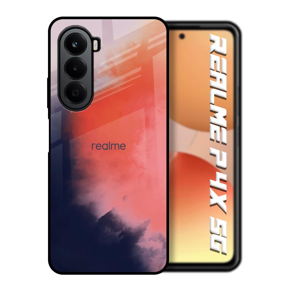 Scary Weather Realme P4x 5G Glass Back Cover Online