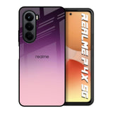 Purple Gradient Realme P4x 5G Glass Back Cover Online