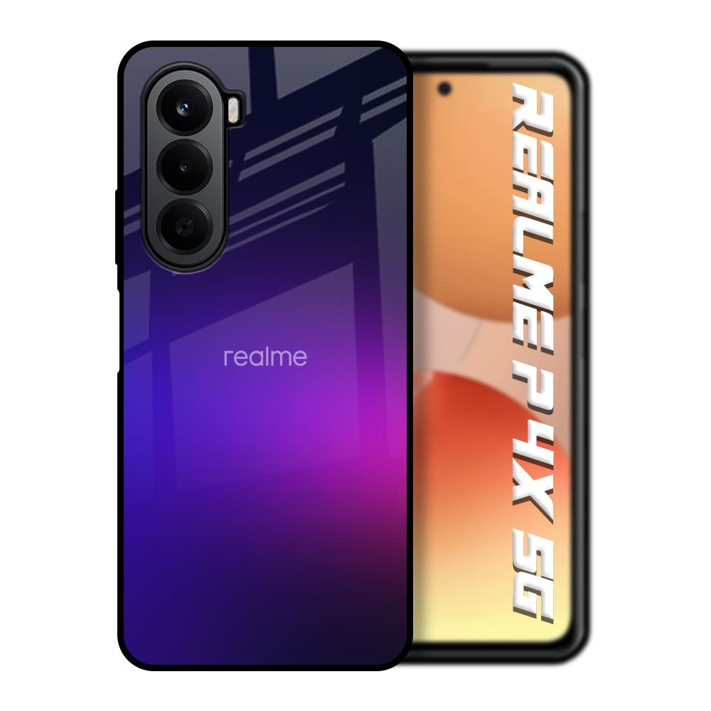 Dual Magic Tone Realme P4x 5G Glass Back Cover Online