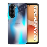 Blue Swan Shadow Realme P4x 5G Glass Back Cover Online