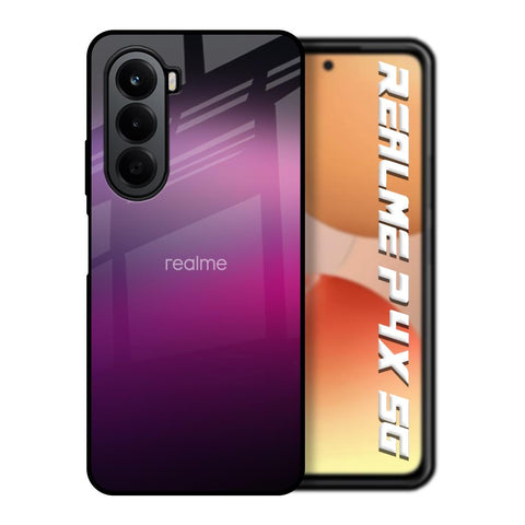Knight Pink Realme P4x 5G Glass Back Cover Online