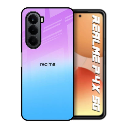 Unicorn Pattern Realme P4x 5G Glass Back Cover Online