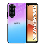 Unicorn Pattern Realme P4x 5G Glass Back Cover Online