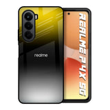 Yellow Shadow Realme P4x 5G Glass Back Cover Online