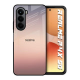 Golden Mauve Realme P4x 5G Glass Back Cover Online