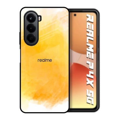 Rustic Orange Realme P4x 5G Glass Back Cover Online