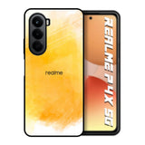 Rustic Orange Realme P4x 5G Glass Back Cover Online