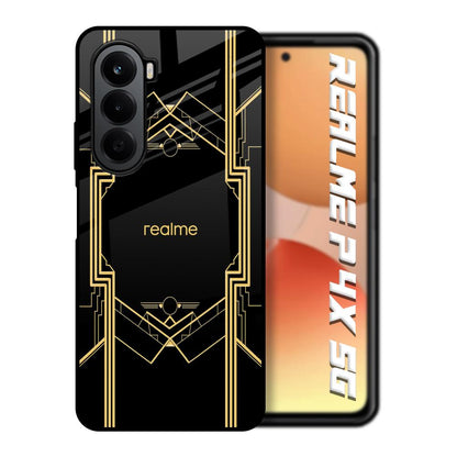 Sacred Logo Realme P4x 5G Glass Back Cover Online