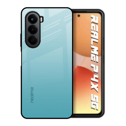 Arctic Blue Realme P4x 5G Glass Back Cover Online