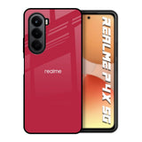 Solo Maroon Realme P4x 5G Glass Back Cover Online