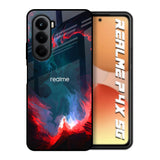 Brush Art Realme P4x 5G Glass Back Cover Online