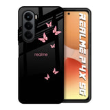 Fly Butterfly Realme P4x 5G Glass Back Cover Online